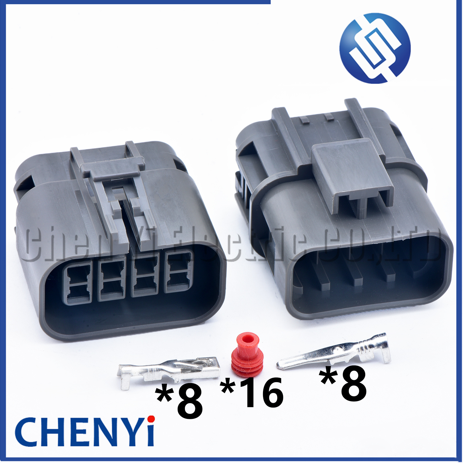 Conector impermeable para automóvil de 8 pines, enchufe de arnés de cables de bobina de encendido macho o hembra 7122-1884-40 7123-1884-40 para Nissan