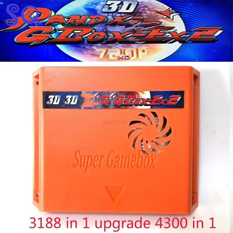 Nueva Caja de Juegos 3D 3006 4300 en 1, Placa PCB Arcade VGA HDMI Multijuegos, Placa Arcade Pandor Jamma con Cableado para Máquina Arcade