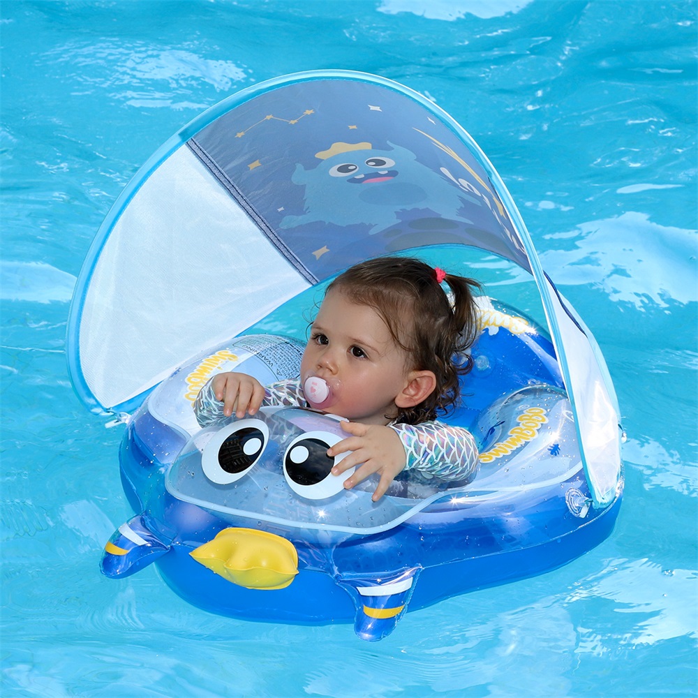 Swimbobo, juguete de agua flotante inflable para niños, flotadores de natación, entrenador de cintura, anillo de piscina para niños, flotador de PVC para niños