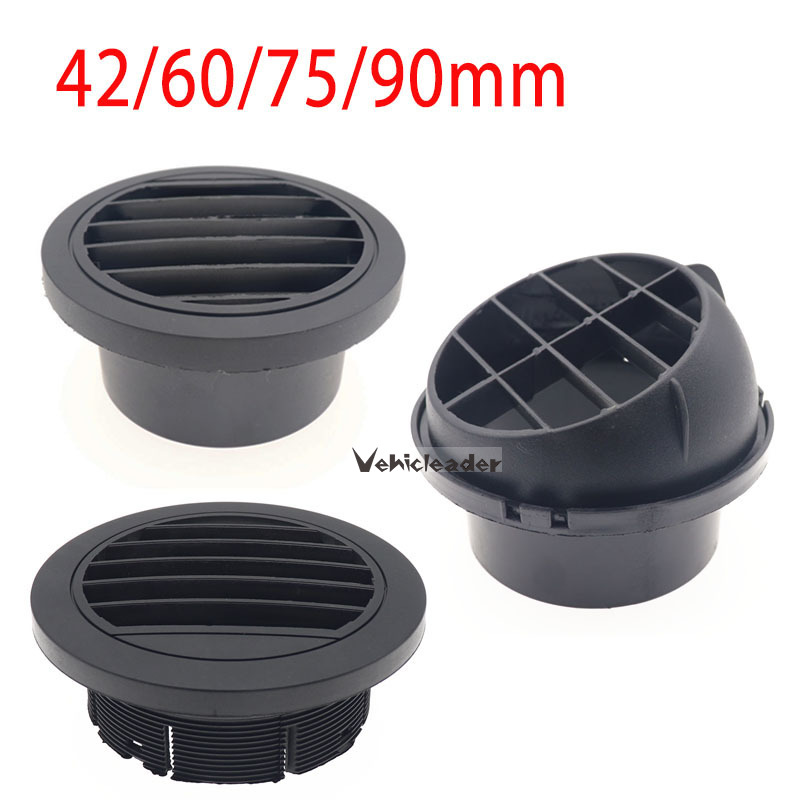 Calentador cálido para estacionamiento, 90mm, 75mm, 60mm, 42mm, ventilación de aire, calentador de coche, salida de aire direccional giratoria para piezas de automóvil de camiones Webasto