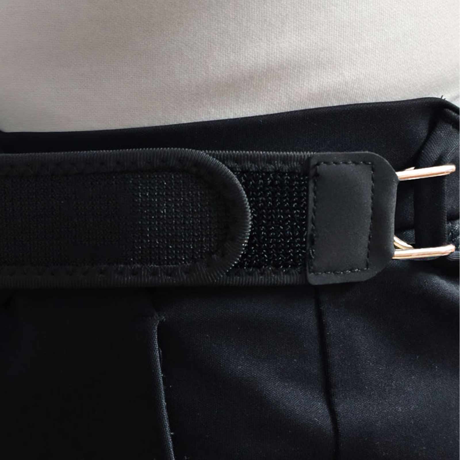 Hook-Loop Adjustable No Buckle Elastic Belt Easy To Use Buckle Free Comfortable Elastic Belt Gift for Men Valentines Day Gift