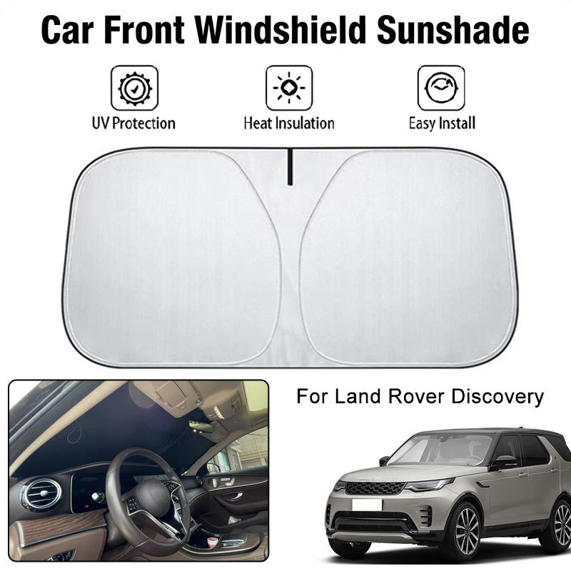 Pare-soleil pour pare-brise avant de voiture, pour Land Rover Discovery, blocage UV, isolation thermique, accessoires de protection solaire pour l'intérieur de la voiture