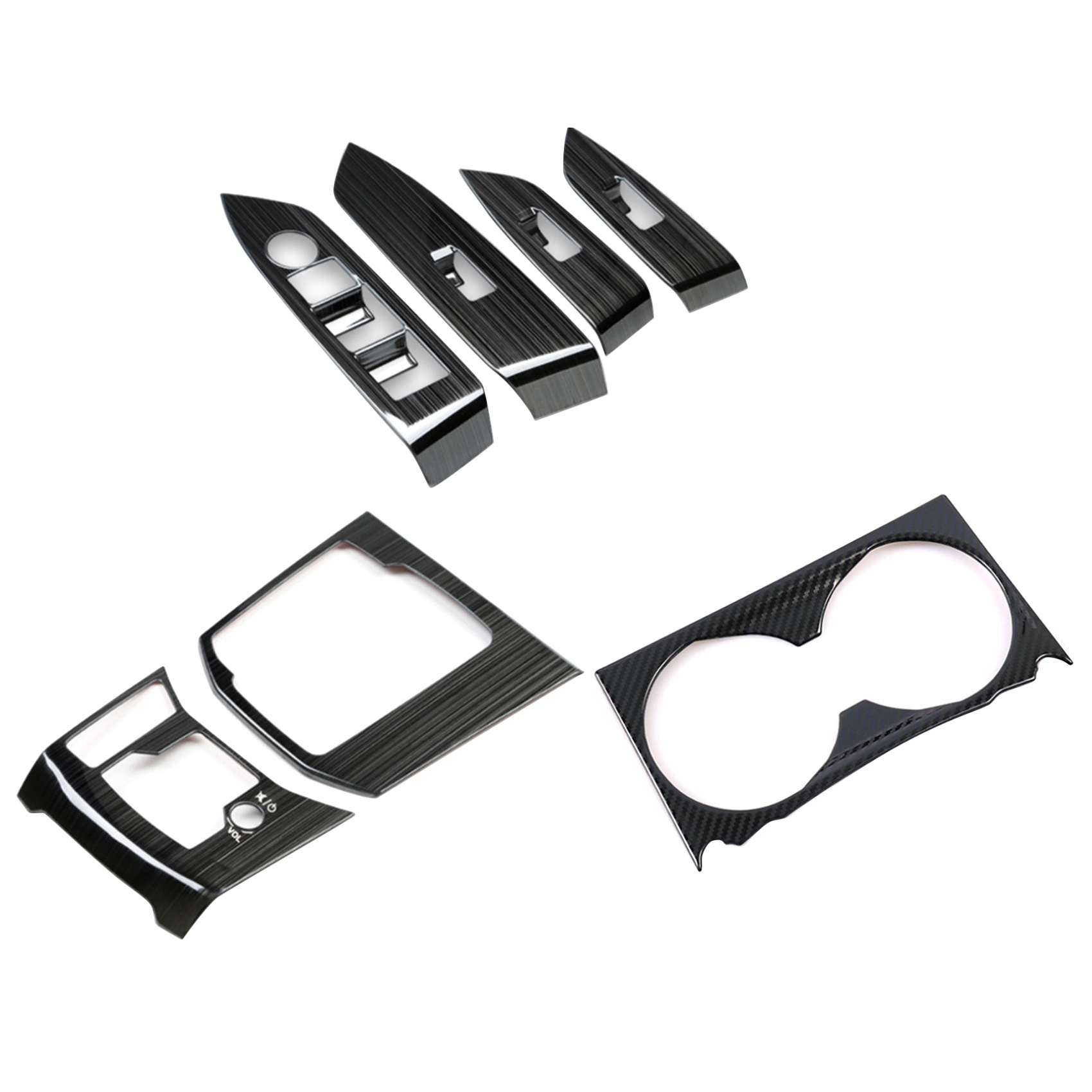 Auto Getriebe Fenster Schalttafel Set, anpassen Abdeckung Trim Aufkleber Streifen Auto Dekoration für Mazda Cx-5 cx5 2017 2018 2019 lhd