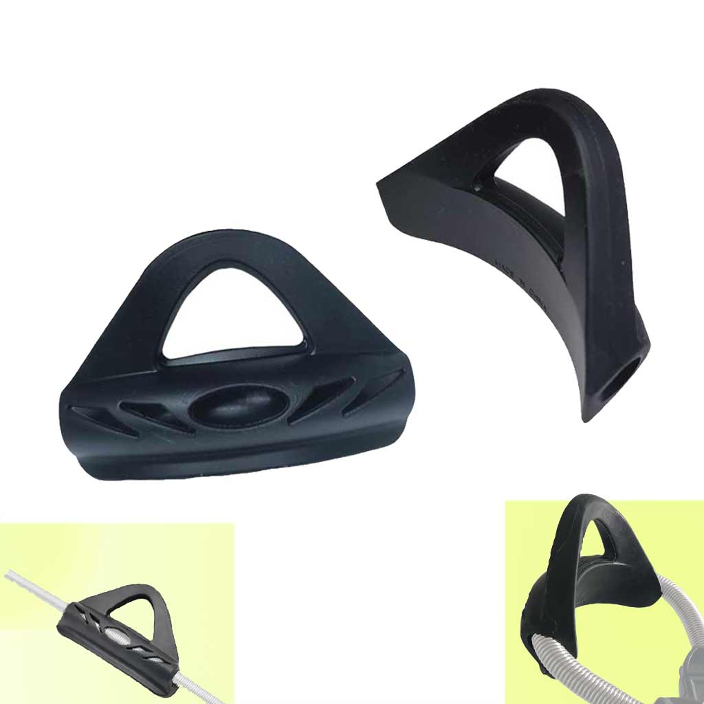 1 Pair Diving Silicone Fin Spring Heel Strap Replacement Scuba Diver Snorkeling Stainless Steel Spring Heel Replacement Parts