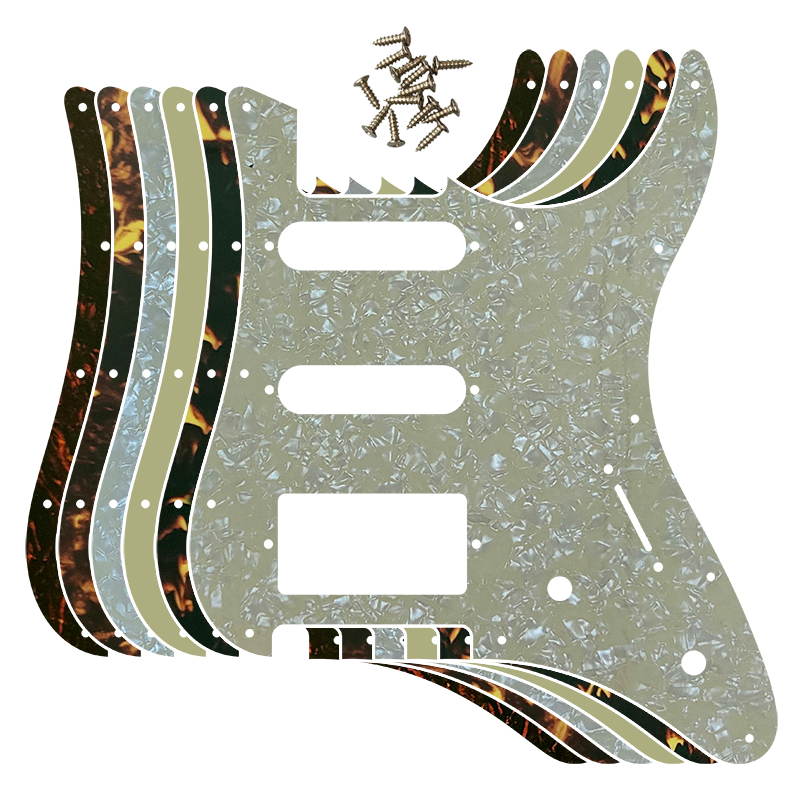 Peças de guitarra Pleroo para guitarra elétrica YAMAHA EG112 do Japão, substituição da placa protetora contra arranhões