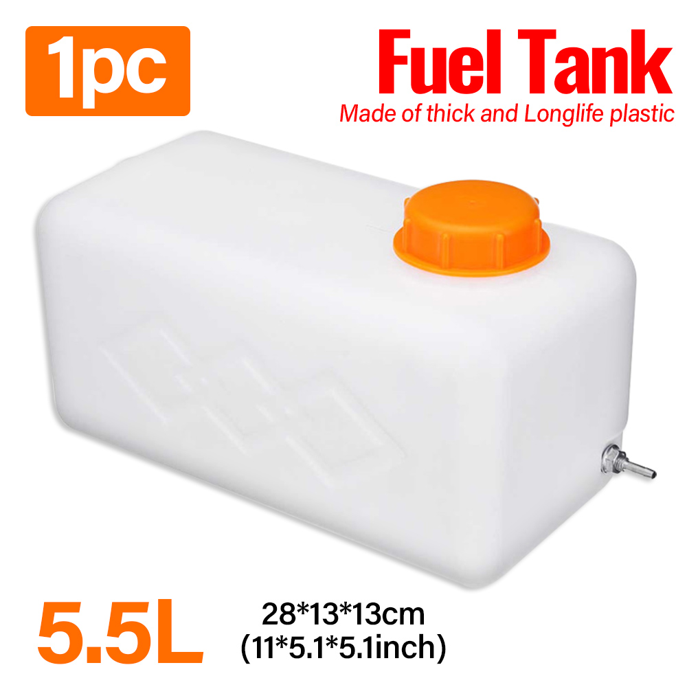 Plastic Stookolie Benzine Tank 5.5L A66944 Voor Auto Vrachtwagen Air Diesel Standkachel Caravan Olie Benzine Bus Auto Accessoires
