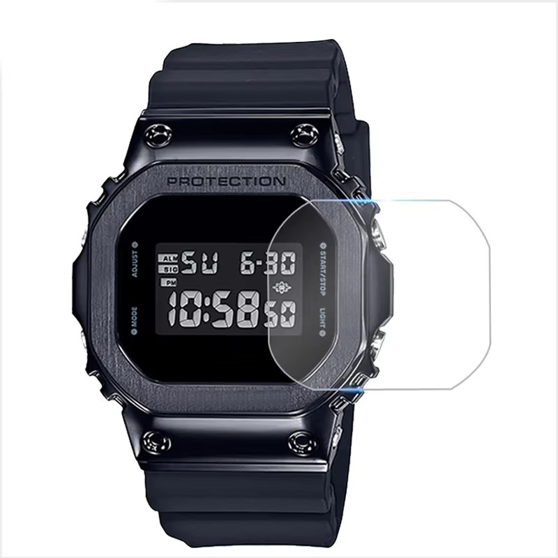 3 pezzi di pellicola protettiva per schermo per Casio DW-5600/5610 AE-1200/1300/1400 A158WA A159WA A168WA A700 AQ230 GBD-200 GX-56 WS-1400H
