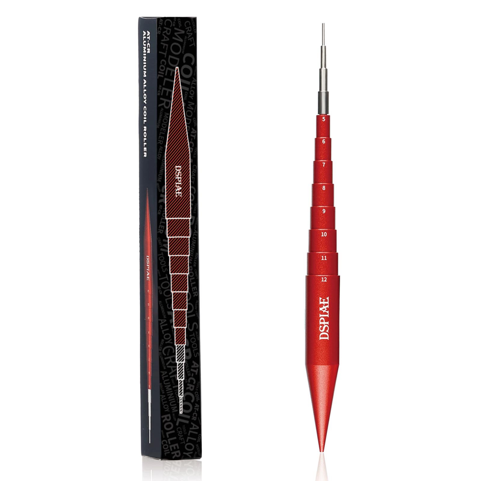 Dspiae AT-CR ม้วนลวดแบบเหยียบ, ม้วนม้วนพอร์ตหลายส่วนพร้อมเครื่องมือแบบจำลองสปริงลวดหัตถกรรม