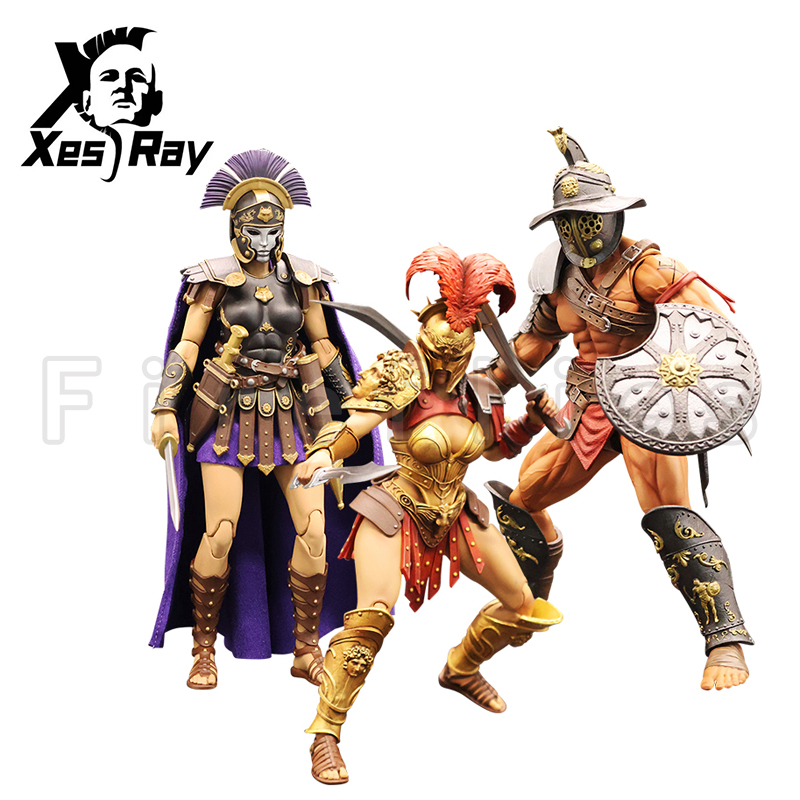 Figurine d'action XesRay Fight For Glory Wave 6 Cassia Berenice Medocus the Thracian Anime Model 1/12