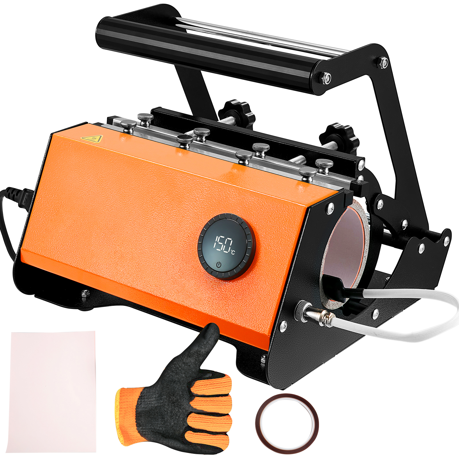 SucceBuy 11–30 Unzen Tassenbecher, Wärmepresse, Touchscreen, DIY-Geschenk, Keramikbecher, Wärmepresse, Sublimationsübertragung, automatische Druckmaschine