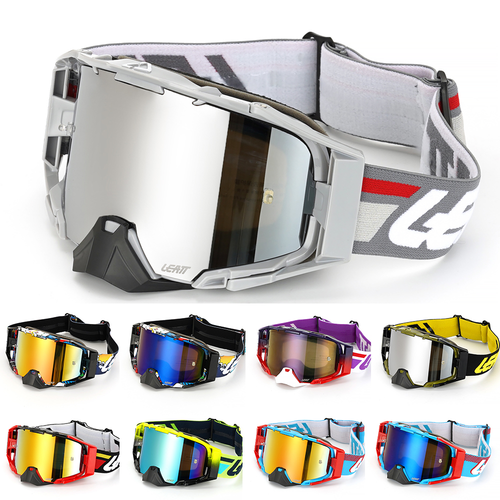 LEATT Velocity 6.5 SNX Iriz Anti-fog Goggles Motocross Enduro Helmet Goggles Dirt Bike MX MTB Racing Glasses Snowmobile Ski Mask