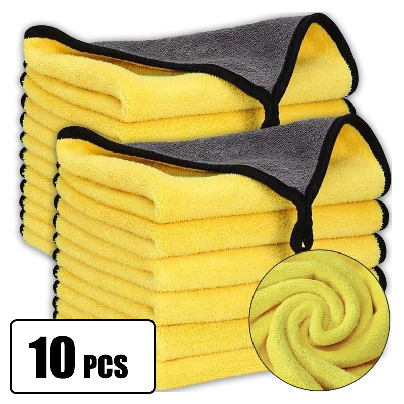 Wasstraat Microfiber Handdoek 30x30/60CM Car Cleaning Drogen Doek Zomen Car Care Doek Detaillering wasstraat Handdoek