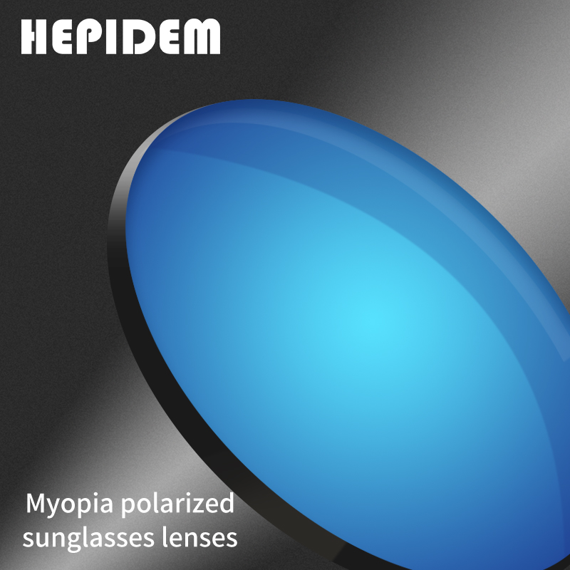 Lentes de gafas de sol para miopía, Lentes de revestimiento de resina asféricas polarizadas ópticas de CR-39, personalizadas, 1,50, 1,61, 1,67 (-8,0 ~ + 8,0)