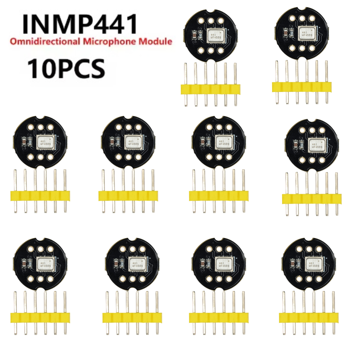 1-10PCS INMP441 Omnidirectionele microfoonmodule I2S-interface Low Power MEMS Hoge precisie digitale uitgangssensormodule