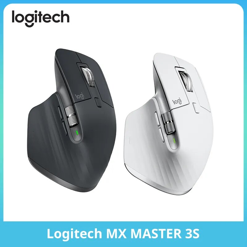 Logitech MX Master 3S เมาส์บลูทูธไร้สายแล็ปท็อปหน้าจอข้ามคุณภาพสูง