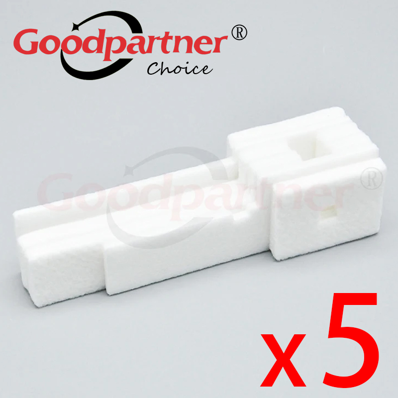 5X éponge de réservoir d'encre usée pour EPSON L355 L210 L120 L365 L110 L111 L130 L132 L211 L220 L222 L300 L301 L360 L362 L363 L366 L455