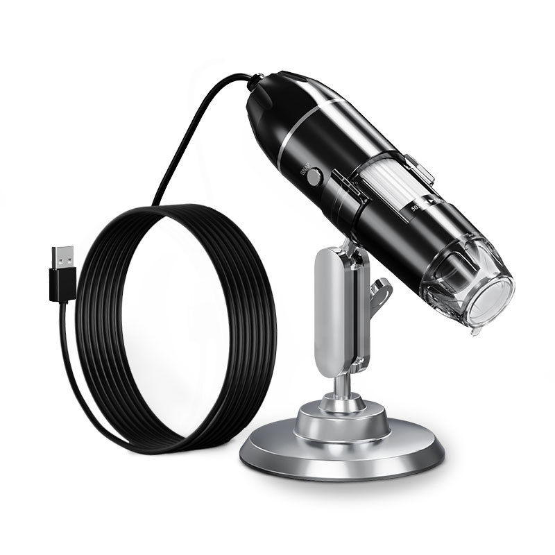 Kamera mikroskopowa cyfrowa 1600X 1000X 500X Typ C USB Przenośny Mikroskop Elektroniczny do Lutowania Lupa Naprawy Telefonów Komórkowych