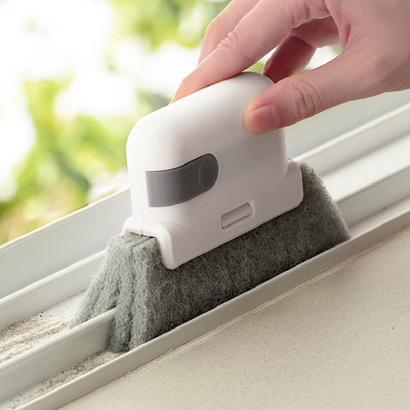 Paño de limpieza con ranura para ventana, ranura para cepillo, espacio de puerta manual, teclado, espacio de suelo de cocina, herramientas de limpieza del hogar