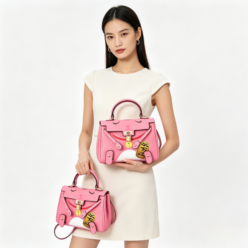 Bolsa de Pañales Elegante de Alta Gama: Bolso Bandolera Minimalista y Estilizado para Mujer con Gran Capacidad y Logotipo de Diseñador Moderno