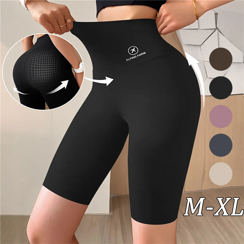 Calções femininos esportivos para mulheres novo ciclismo jogging fitness cintura alta push up shorts de ginásio leggings roupas de yoga