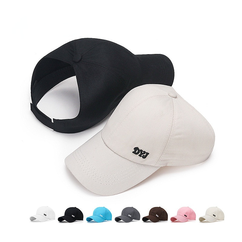Nieuwe Koele Zomer Vrouwen Paardenstaart Zon Caps Hoed Vrouwelijke Outdoor Dame Baseball Cap Voor Vrouwen Dropshipping