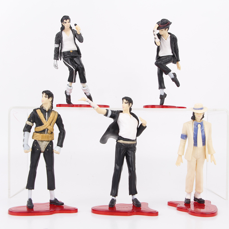 5 teile/satz Michael Jackson PVC Action Figure Modell Spielzeug 11 cm