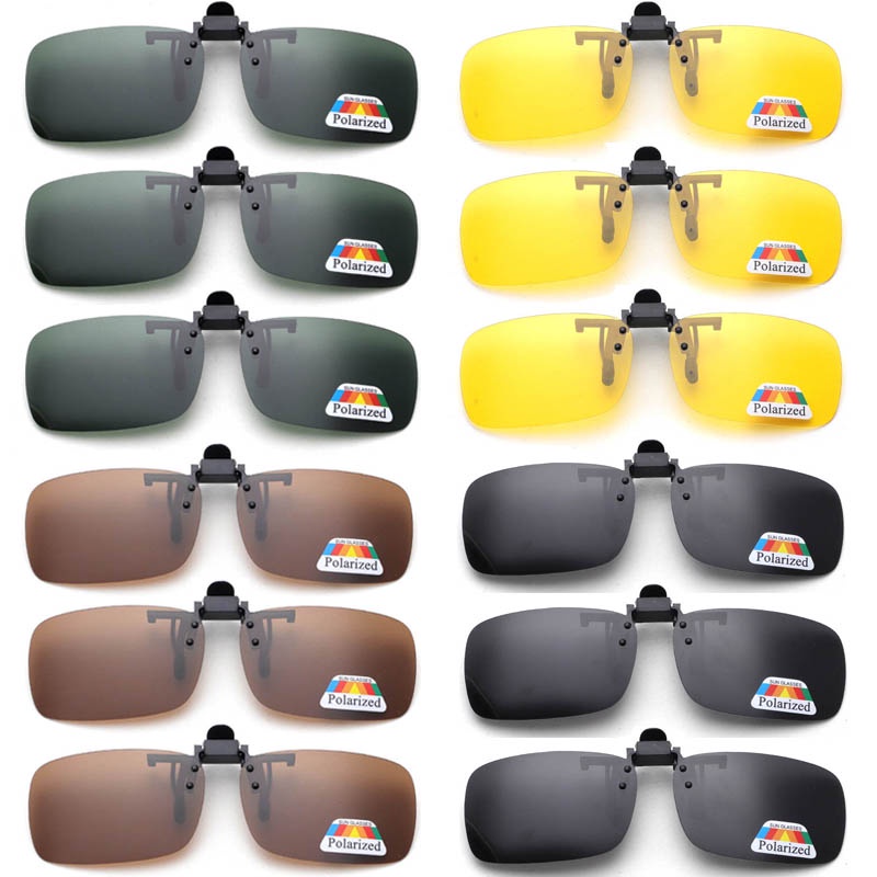 Óculos de Sol Polarizados BEGREAT com Clip-on para Direção, Visão Diurna e Noturna, Óculos Unissex para Atividades ao Ar Livre, UV400, Óculos de Sol Fashion