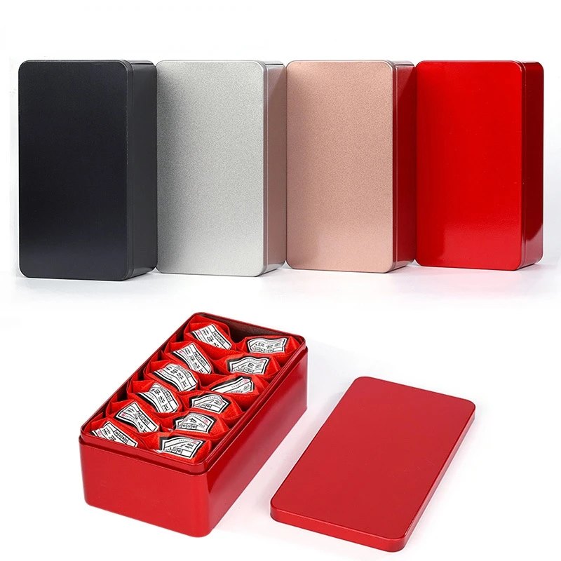 Blechdose, Metalldose, Gläser, Eisen, Kekse, Teebox, kleine Dinge, Aufbewahrungsboxen, Behälter, Süßigkeiten, Schokolade, Organizer, Keksbehälter