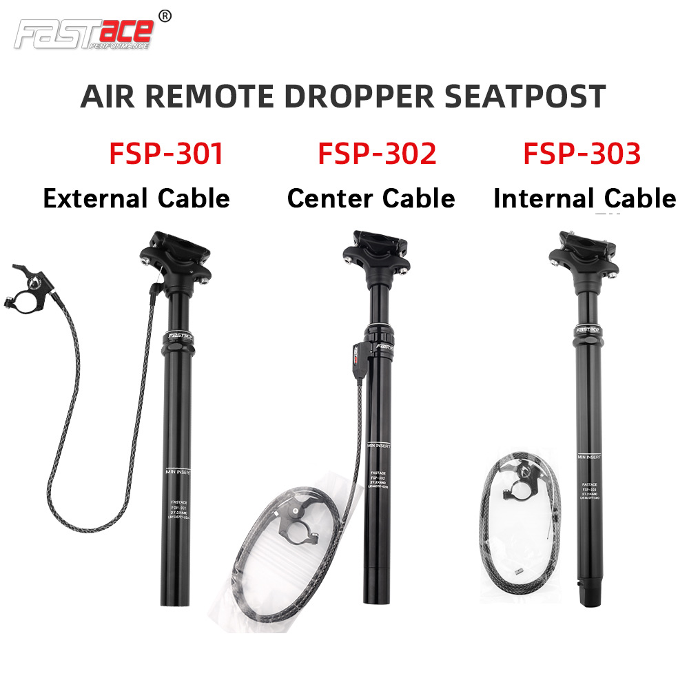 Sztyca MTB Fastace FSP 301 302 303 Dropper Rower 27.2 31.6 Zewnętrzny kabel wewnętrzny Rower górski Siodełko rury do roweru