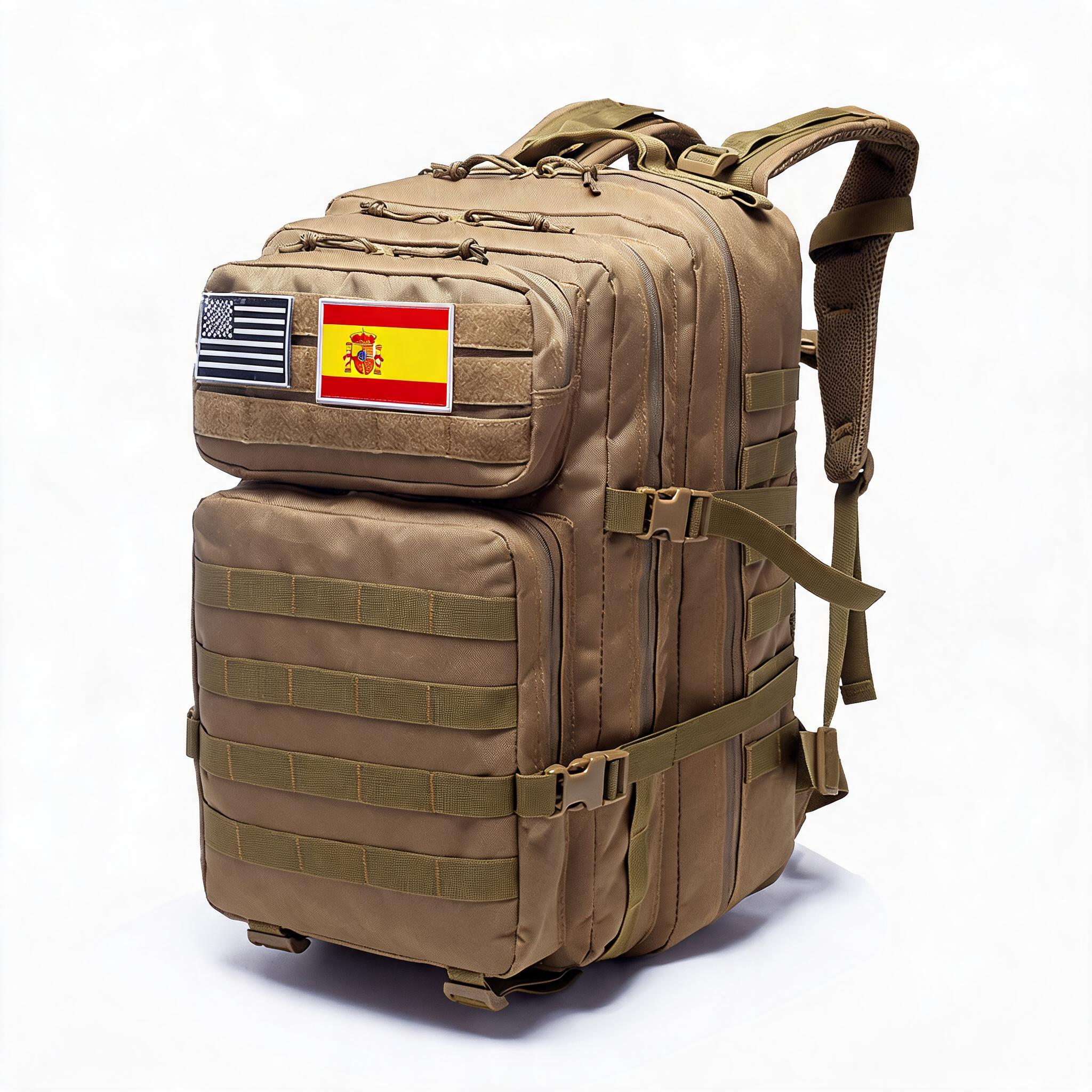 50L/32L Militaire Tactische Rugzak, Grote Assault Pack voor Kamperen en Wandelen met MOLLE, Duurzame Dagrugzak voor Heren, Reizen en Werk