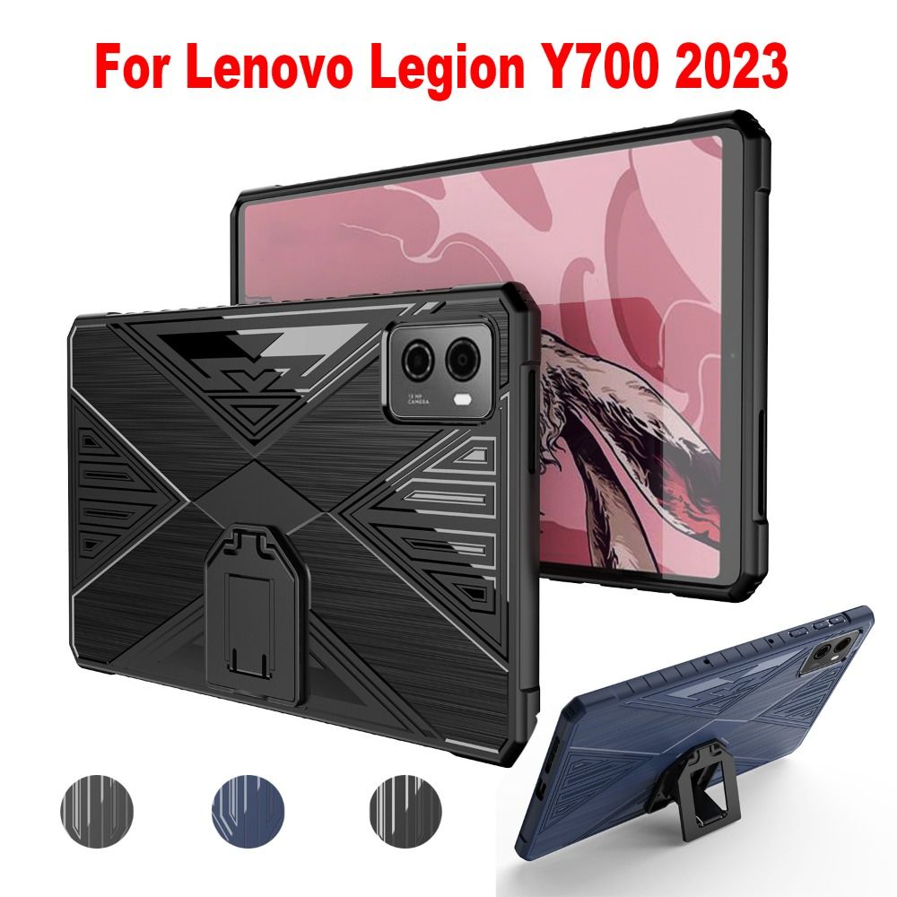 Designerskie etui na Tablet odporne na wstrząsy tylne etui z TPU miękkie 8.8 calowe etui ochronne do Lenovo Legion Y700 2nd Gen 2023