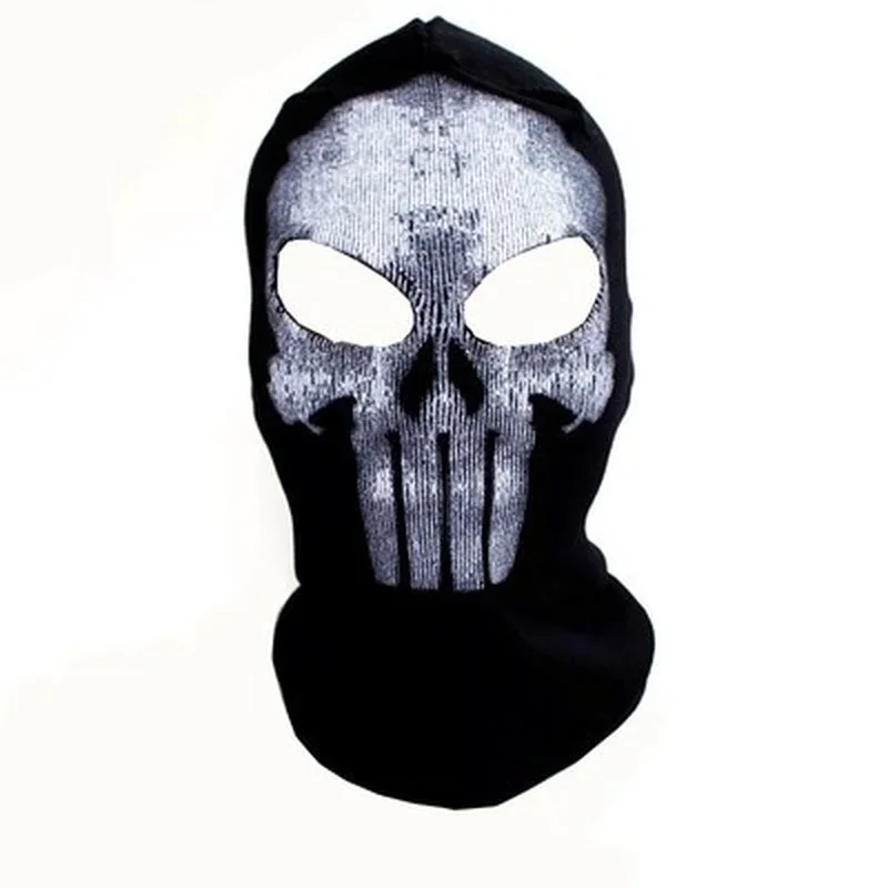 Masque noir cagoule bonnets chapeaux hommes fantôme crâne complet masque chaud capuche Bonnet Ggorros Hombre Casquette Bbalaclava