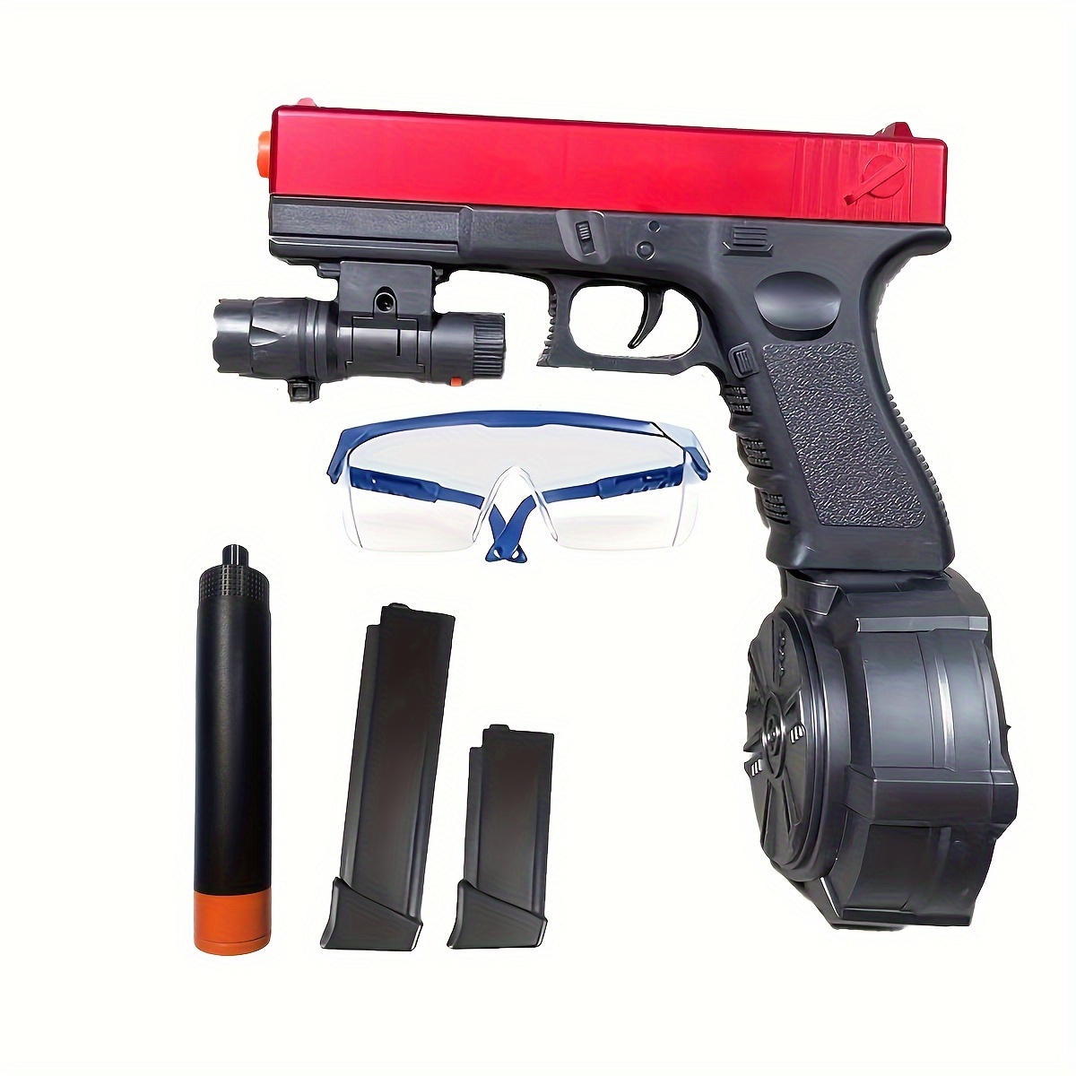 Pistolet Blaster, elektryczny pistolet Blaster Ball, fajny pistolet zabawkowy o wysokiej wydajności Orbeez, akumulatorowe zabawki z rozpryskami kulek