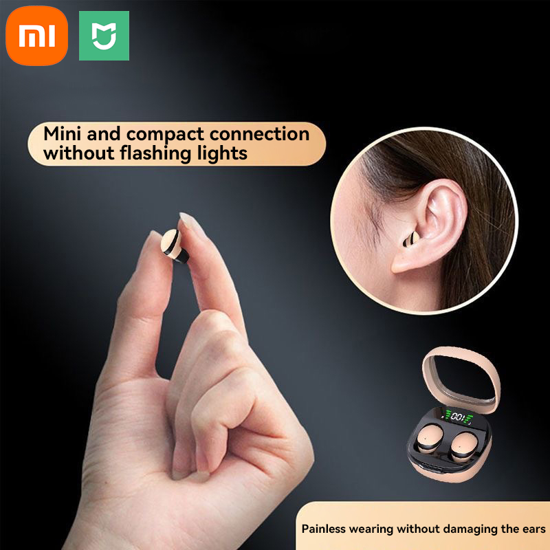 Xiaomi MIJIA Mini auriculares inalámbricos Bluetooth 5,3 auriculares pequeños para dormir auriculares invisibles HD HIFI auriculares de calidad de sonido de graves
