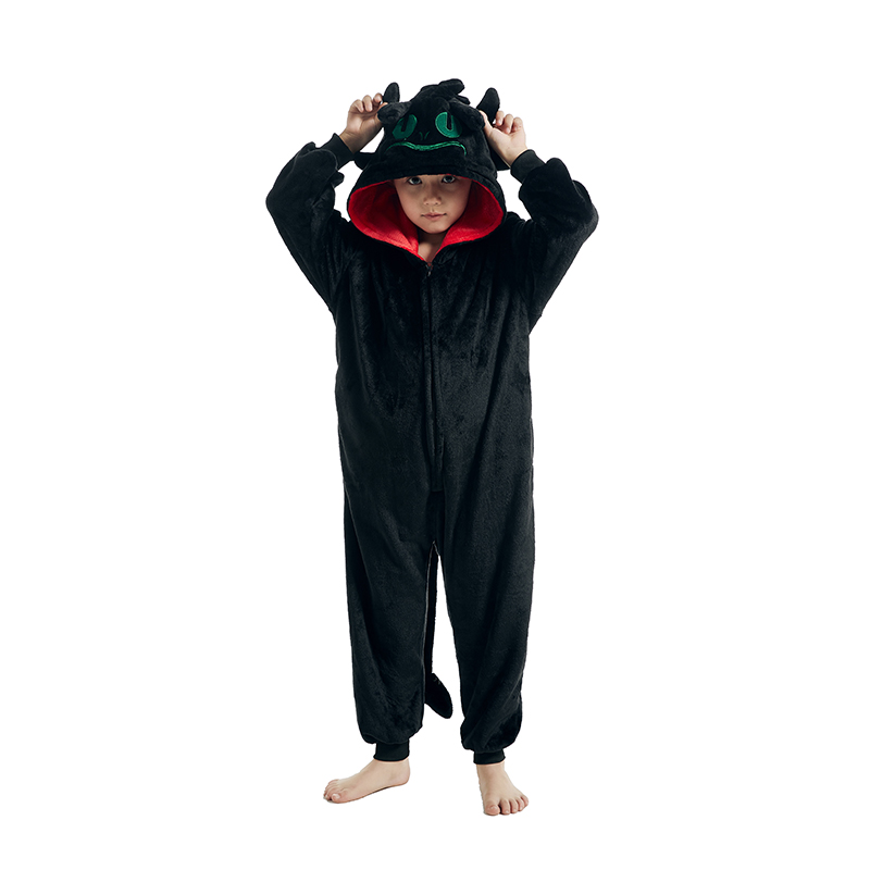 Pijamas para niños sin dientes cómo entrenar a tu dragón Onesies niñas niños viñetas de animales disfraces Cosplay para Halloween