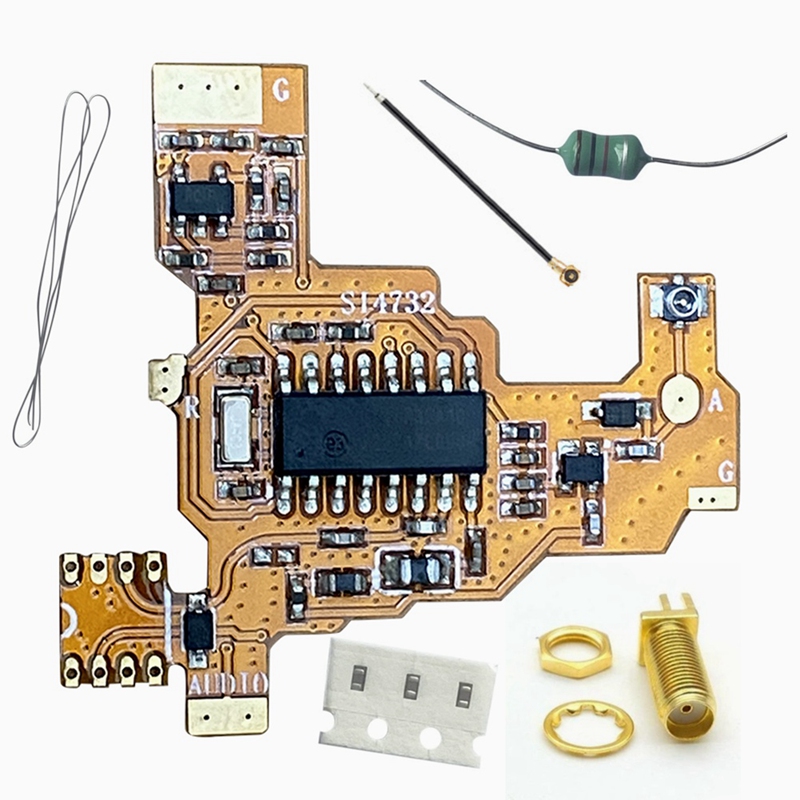 FULL-SI4732 Chip And Crystal Oscillator Component Modification Module For Uvk5/K6 PLUS FPC Version For Quansheng UV-K5 UV-K6