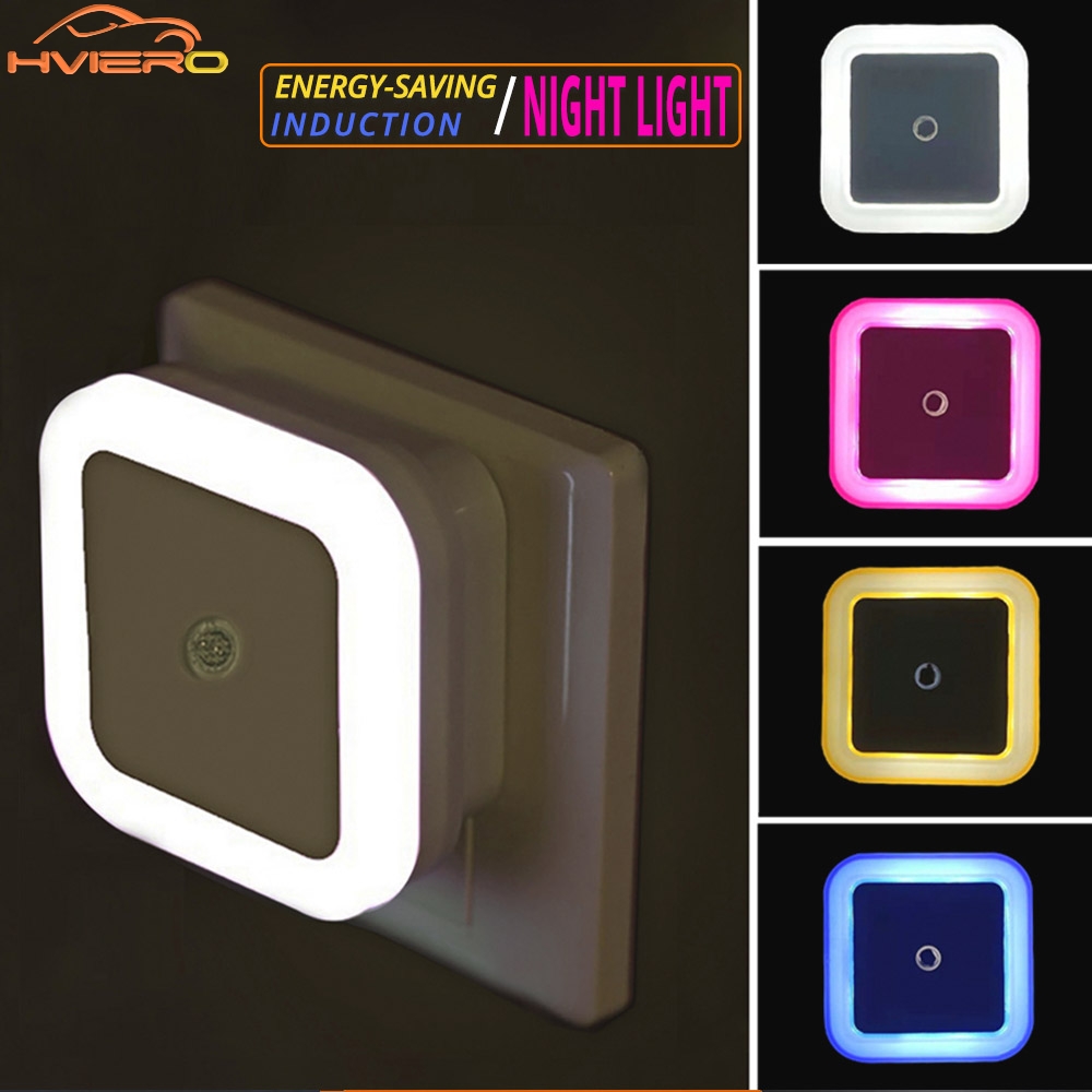 Mini LED veilleuse capteur contrôle Induction économie d'énergie dormir applique murale pour chambre de bébé chambre toilettes couloirs éclairage