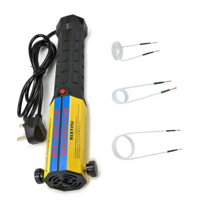 Kit aquecedor de indução magnética 1000w, automotivo, 1000w, sem chama, máquina de aquecimento por indução de calor, 3 bobinas, ferramenta de reparo de carro, 110v/220v