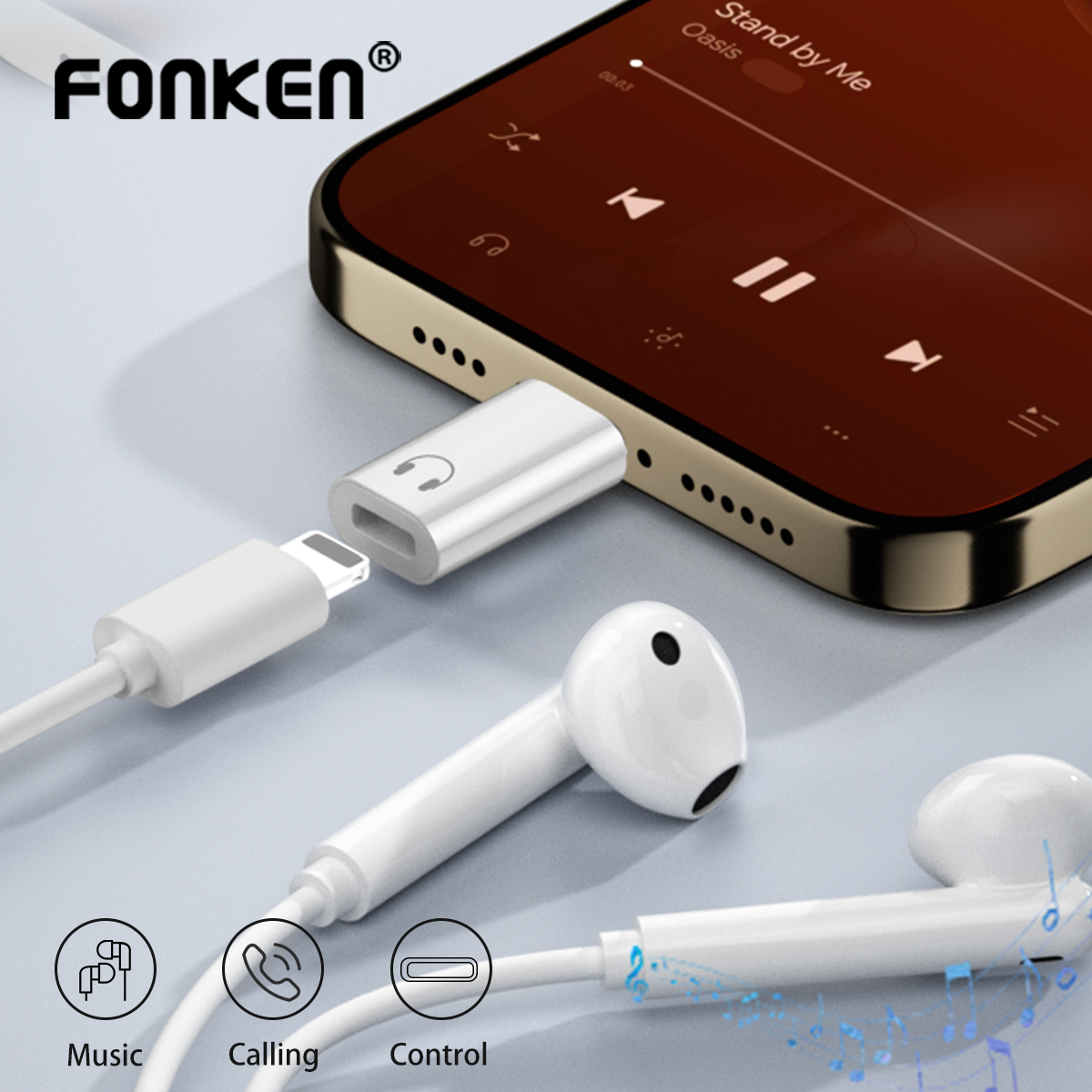 Per IOS femmina a tipo C maschio adattatore per Xiaomi Huawei POCO convertitore per cuffie cablate OTG USBC a per iPhone auricolare audio AUX