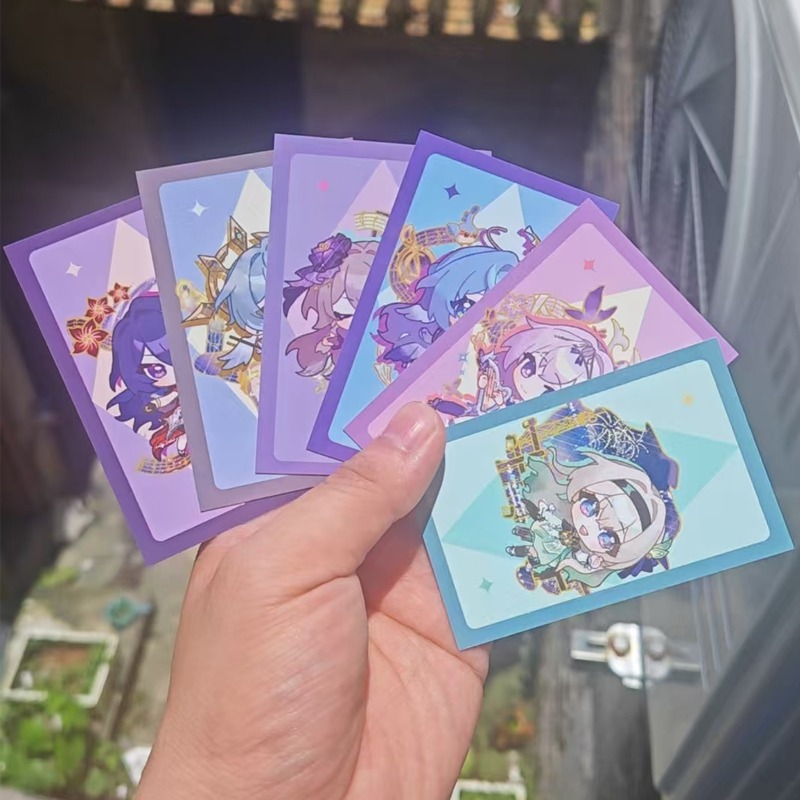 6Pcs/Pack  Collection Character Cards Robin Raiden Bosenmori Mei Acheron The Herta Castorice Sunday Firefly