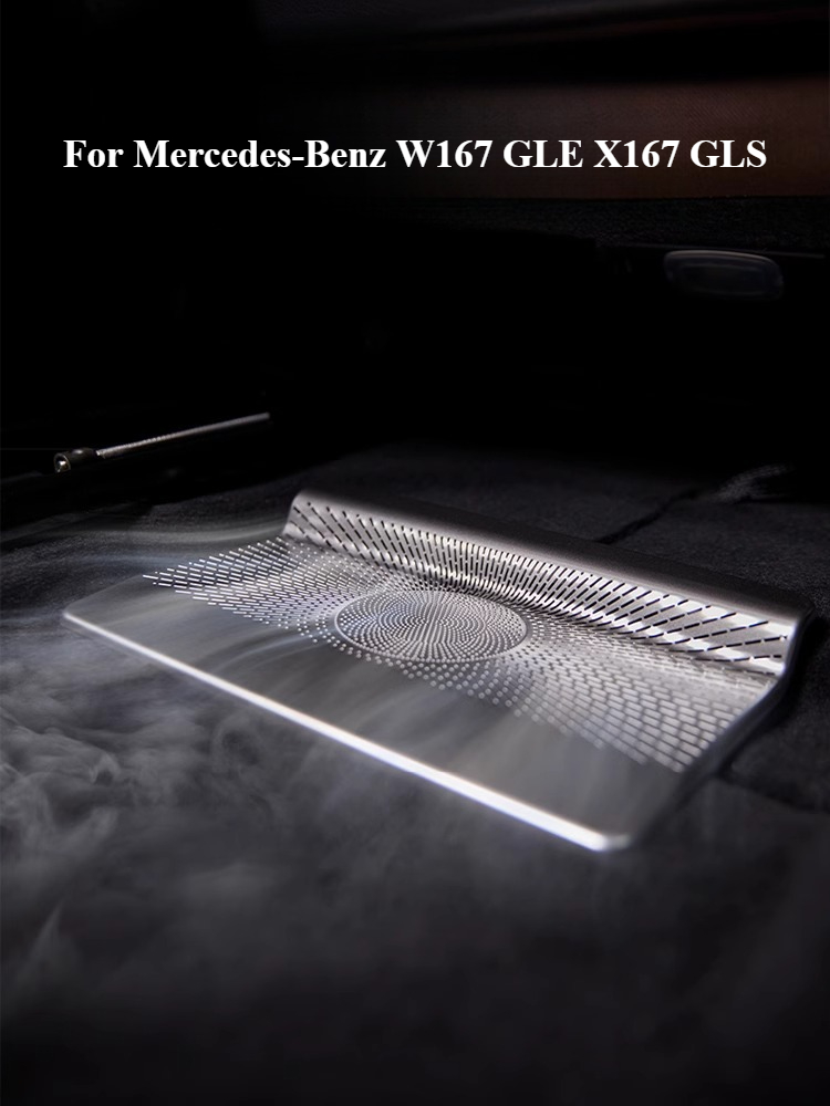 Voor Mercedes-Benz W167 GLE X167 GLS V167 GLE gemodificeerde onder-stoel luchtuitlaat bescherming cover achterbank stofkap