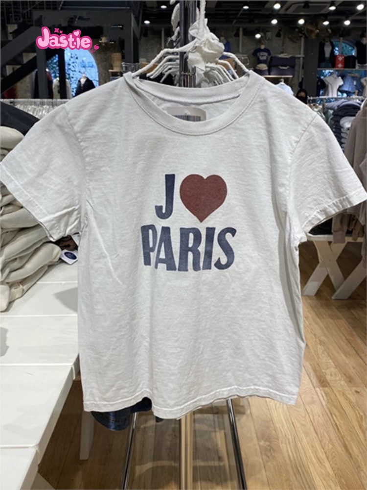 Chic carta gráfica camiseta feminina 2022 verão streetwear manga curta o pescoço de algodão macio t camisa casual vintage y2k topos feminino