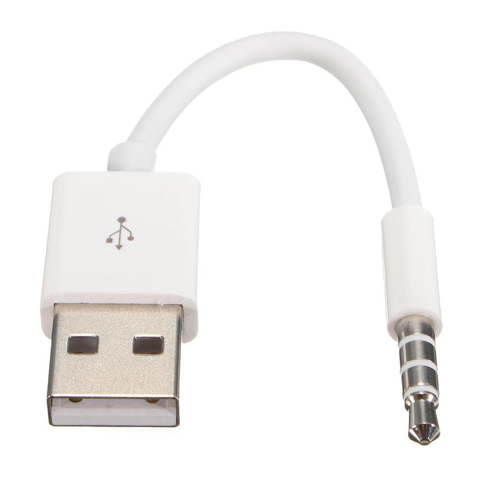 Зарядное устройство USB 3,5 мм аудиокабель для синхронизации данных для IPod Shuffle 3-го 4-го поколения аксессуары