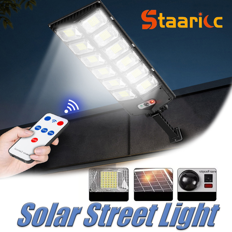 Lampe solaire de jardin à détecteur de mouvement étanche, à induction humaine, LED super lumineuse, alimentée par énergie solaire, pour cour et garage