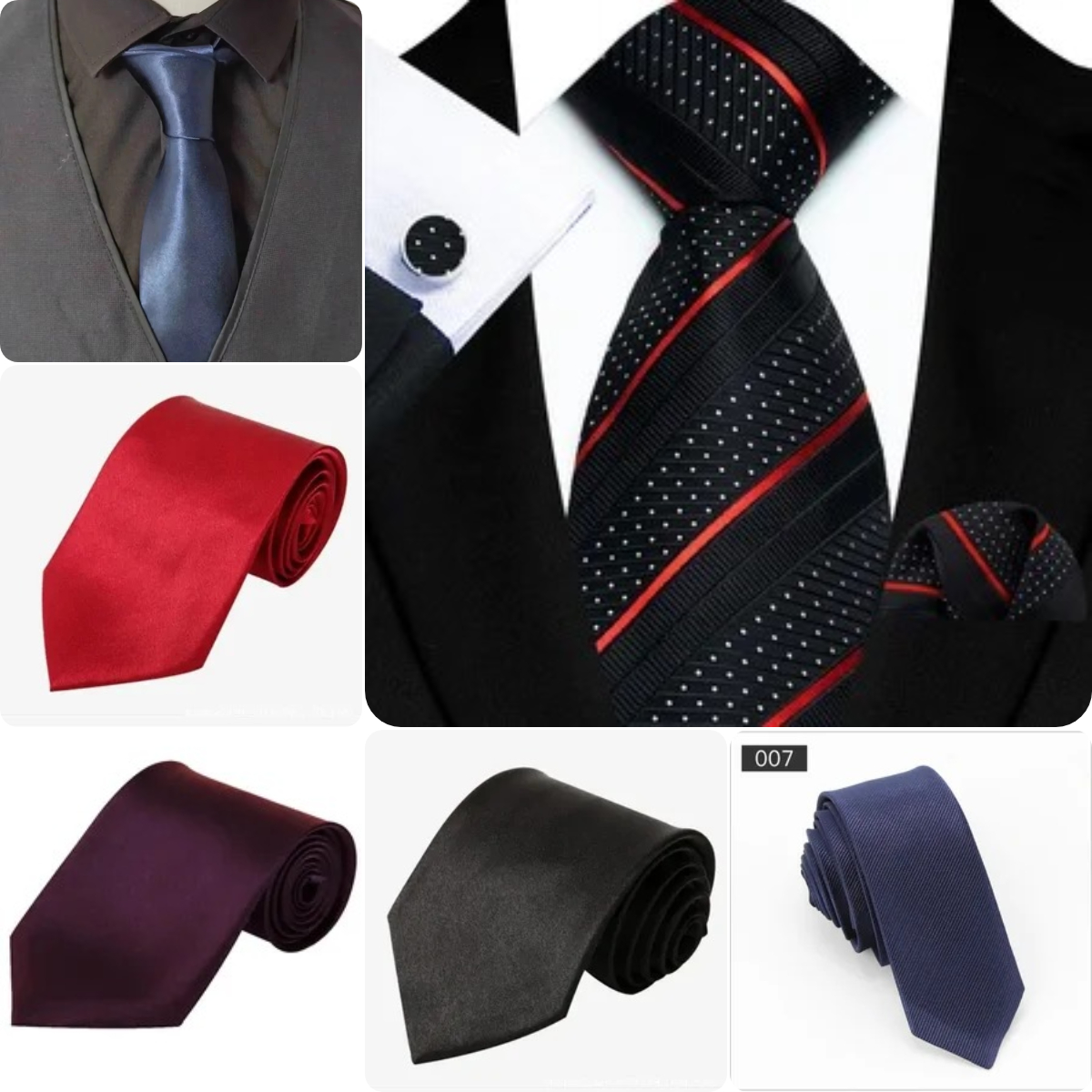 Gravata formal simples para homens e acessórios gola falsa negócios de casamento cor sólida simples y2k material de poliéster multicolorido