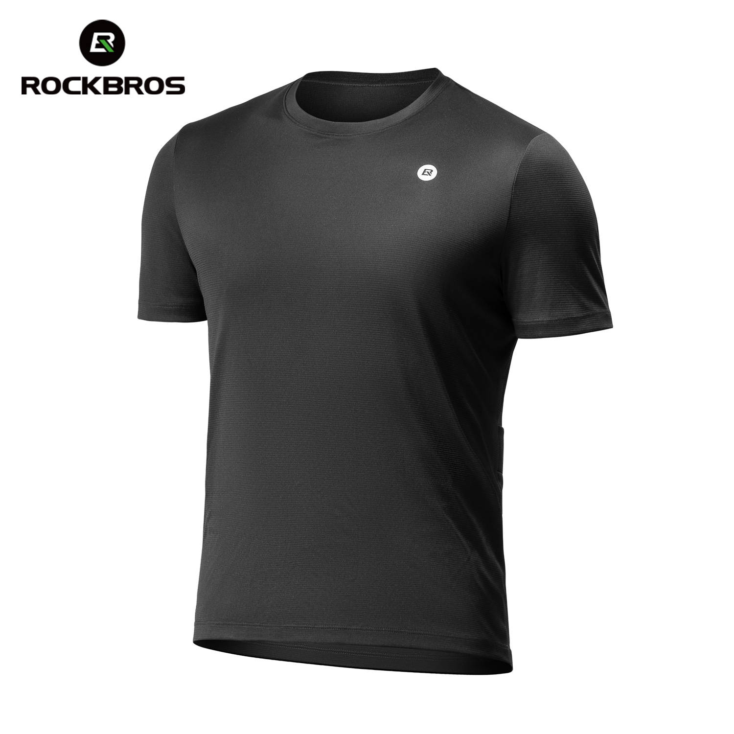 ROCKBROS-Camiseta de manga corta para ciclismo de verano para hombre, pantalones cortos deportivos transpirables, ropa de manga corta para bicicleta