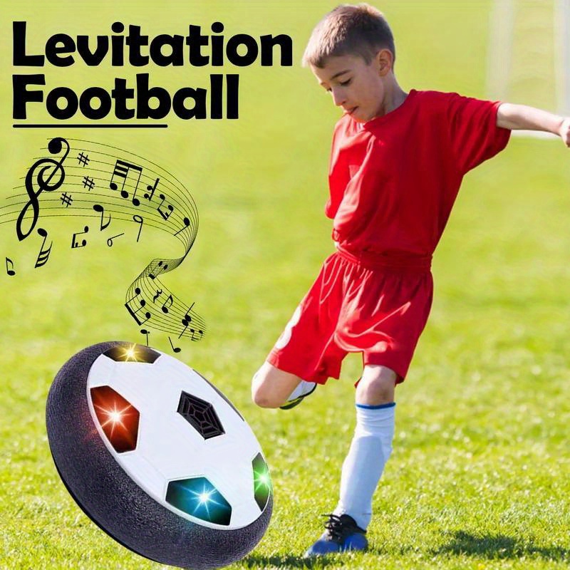 Levitação brinquedo de futebol almofada de ar flutuante espuma bola de futebol menino criança brinquedo 3 a 6 anos crianças levitar suspensão brinquedos de futebol