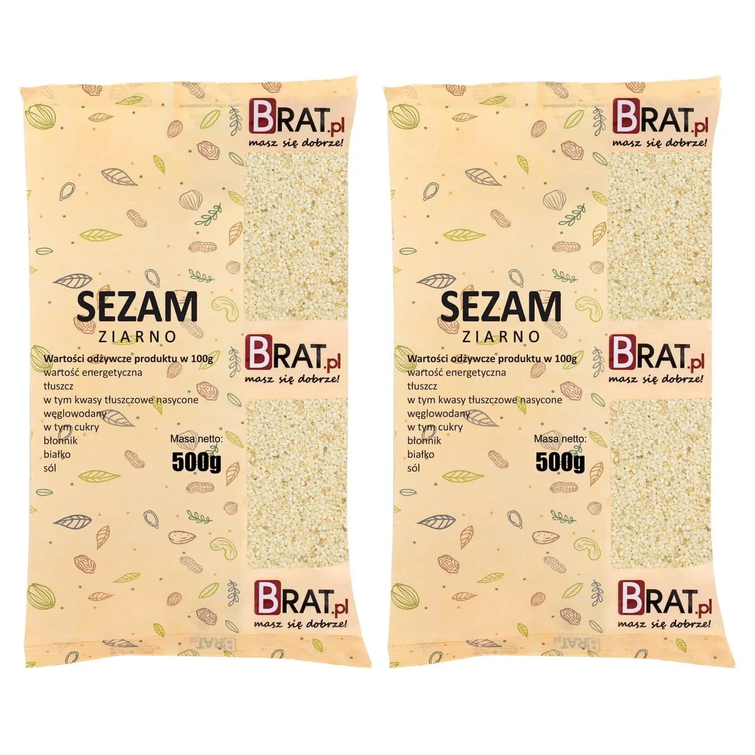 Sezam 1kg (2x500g)