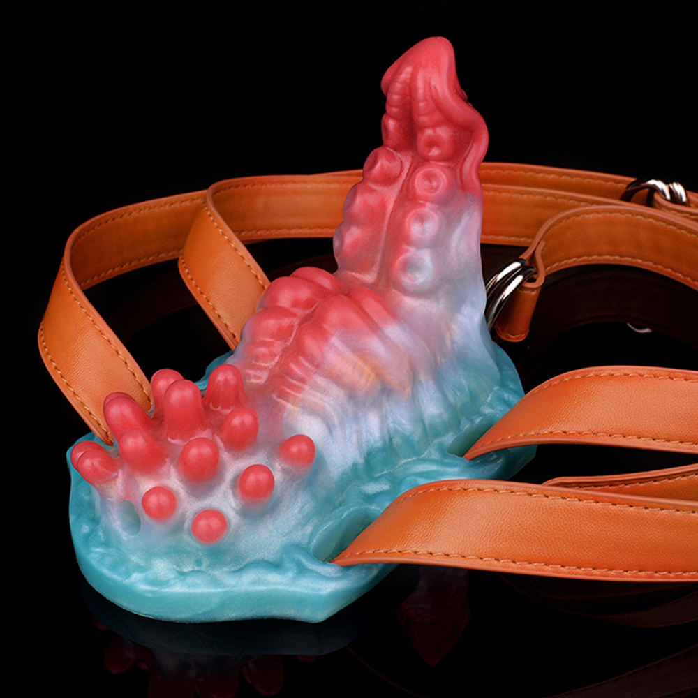 NNSX sterowanie bezprzewodowe Strapon Dildo szlifowanie garb Sex Grinder Octopus damski masturbator silikonowe zabawki erotyczne dla dorosłych dla kobiet