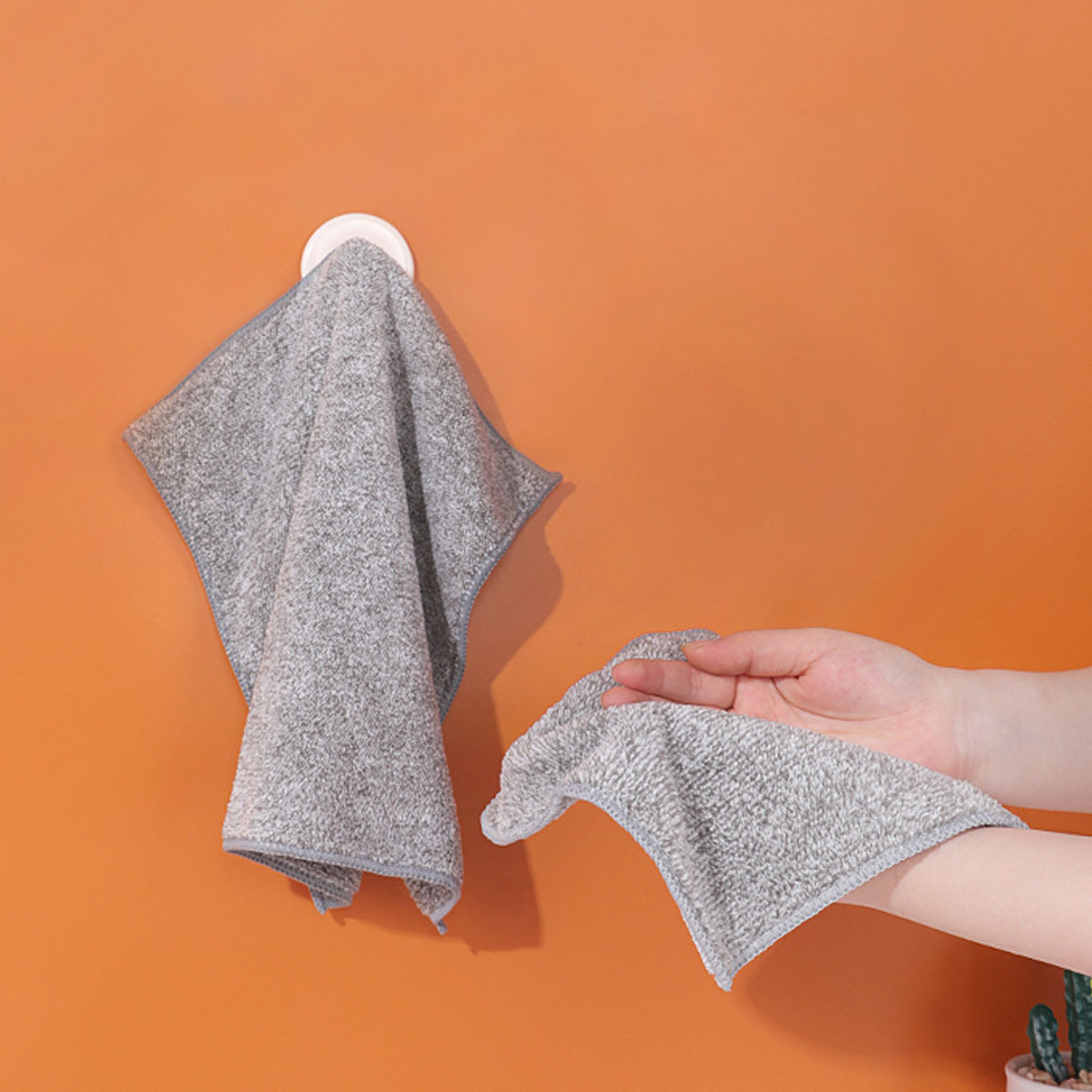 5 piezas - Toalla absorbente gruesa de estilo japonés para el hogar